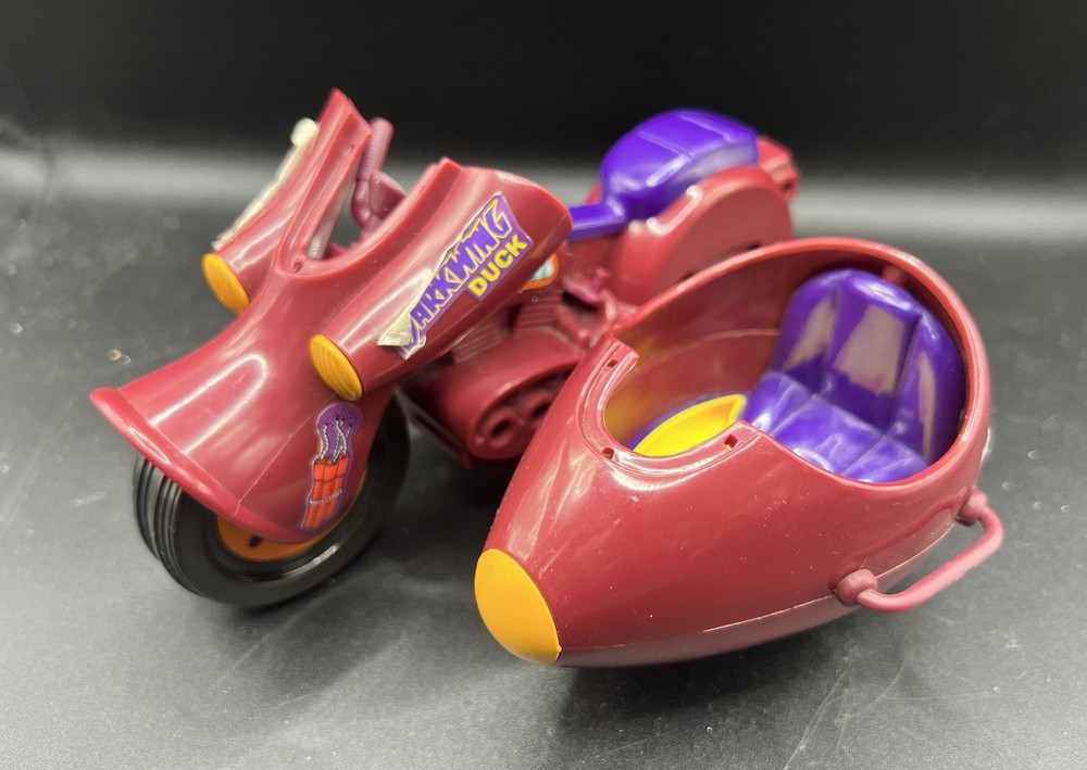 RARE 1991 Playmates Disney Darkwing Duck Ratcatcher Motorcycle Vehicle