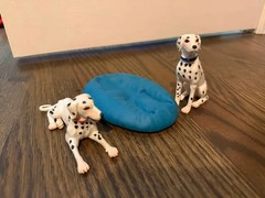 USED Realistic Dog Toys Dog Academy Playset (SEE DESCRIPTION)