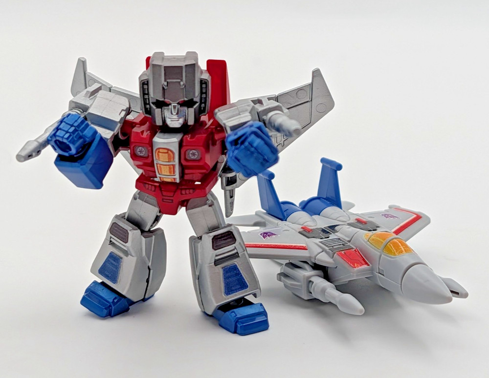 Blokees Transformers Defender 02 Starscream & Vehicle Mode Special Galaxy Vrsn