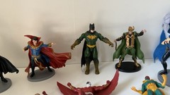 Marvel DC Superhero Action Figure Lot of 12 Batman Loki Vision Hawkeye Robin
