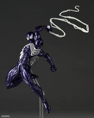 PSL KAIYODO Revoltech Amazing Yamaguchi Symbiote Spider-Man Purple Figure PRE