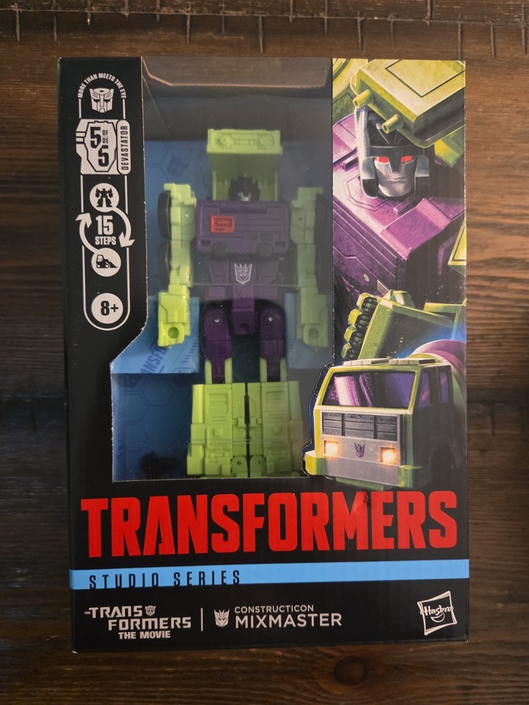 Transformers Studio Series 86 Mixmaster Voyager Constructicon Devastator Movie B