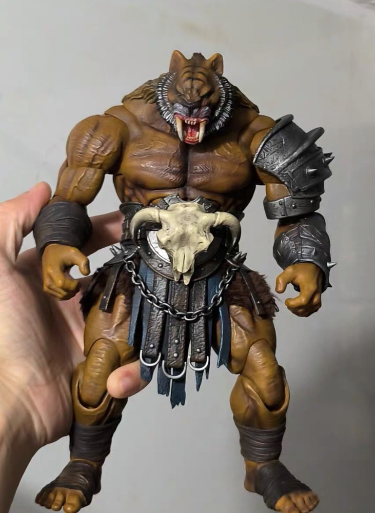 9in Xesray Studios Fit Head Combatants Fight For Glor B Ver Tiger No Figure