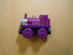 THOMAS & FRIENDS WOODEN RAILWAY , FISHER PRICE ( LADY ) FREE SHIP
