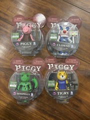 PIGGY Series 1 Dinopiggy Tigry CLOWNY PIGGY 3.5” Collectible Figure DLC Code Lot