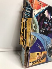 STAR WARS POWER PASSERS DUEL At DEATH STAR VADER LUKE SLOT RACING SET 1978