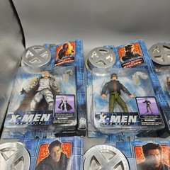 ToyBiz 2000 X-Men The Movie Series 2 Silver Complete Set Of 6 / New / Read