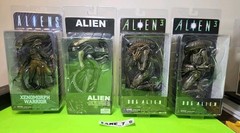 NECA Alien Lot Set Of 4 Figures Dog Aliens Xenomorph Warrior 7″ Figures NEW