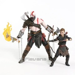 Neca God of War Kratos Atreus Ultimate Action Figure 2 Pack Collection Official