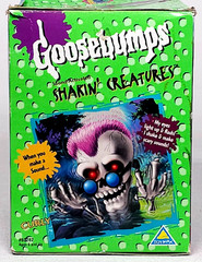 Vintage Goosebumps Shaking Creatures Curly Halloween Decor 1996 Toymax ~TESTED