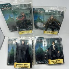 Harry Potter Series 1 & 2 NECA Figures Bundle 4 SEALED Sirius Black Prof Snape