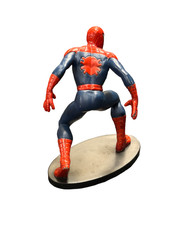 Disney Store Marvel Blue Red Suit Spiderman 3” Action Figure Toy Made In Vietnam