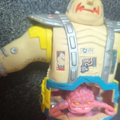 Vintage 1991 Playmates TMNT Giant Krangs Android Body 11” No Door