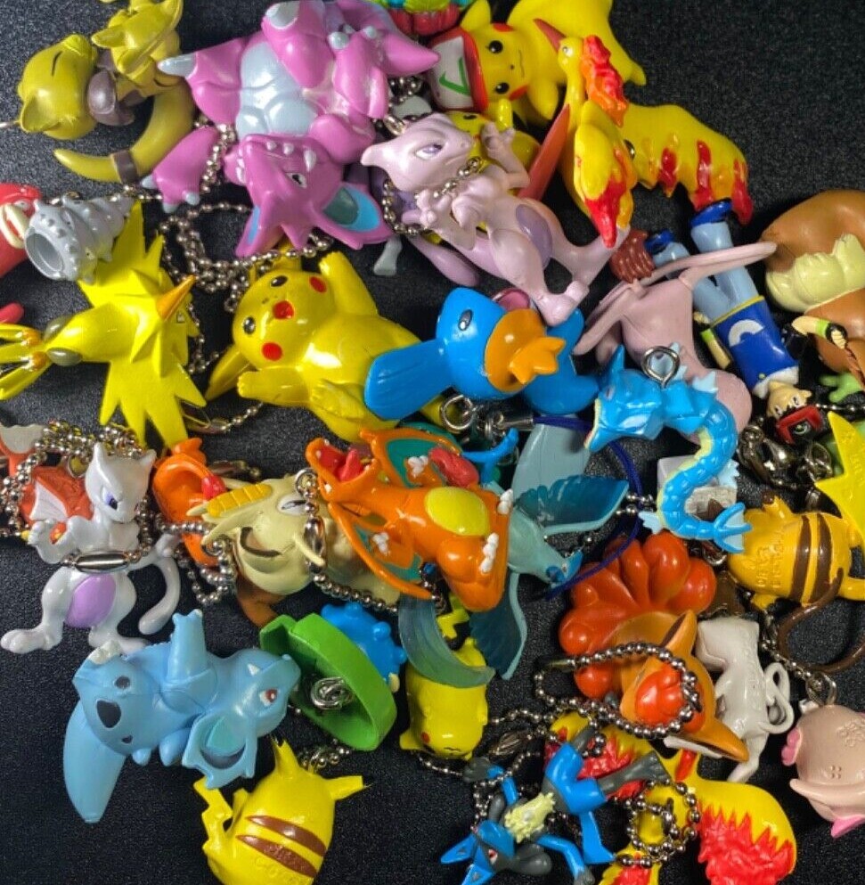 Vintage Pokemon Gachapon Keychain Figures – You Choose!