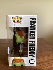Funko Pop! Franken Freddy Funko Shop Limited Edition 59 Vinyl Figure New Dmg Box