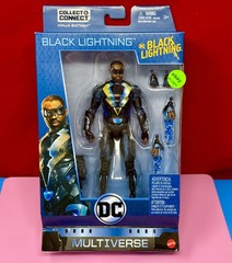 Mattel DC Multiverse BLACK LIGHTNING Connect Ninja Batman 6″ Action Figure GDX10