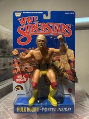 1980’s RETRO COLLECTIBLE Hulk Hogan WWE LJN Superstars Blue Card Chase Figure