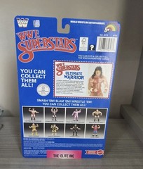 WWE LJN MATTEL SUPERSTARS ULTIMATE WARRIOR 8″ ACTION FIGURE BLACK CARD SHIPS NOW