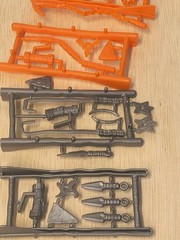TMNT Teenage Mutant Ninja Turtles Weapons Rack Replacement Accessories Lot