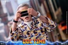 Mars Toys MAT021A 1/6th Back to School The Future Doctor Dr. Brown Action Figure