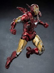 ThreeZero 1/12 Avengers Infinity Saga Iron Man Mark VI 6 Battle Damage DLX