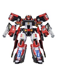 Metal Cardbot W Blaion Transforming Fire Truck Robot Official Korea New