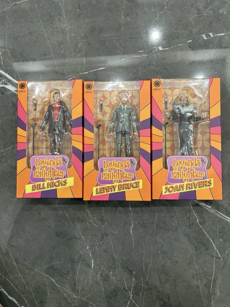 Legends Of Laughter 6″ Action Figure New 2023 Nacelle Lot 3 Bruce Rivers Hicks
