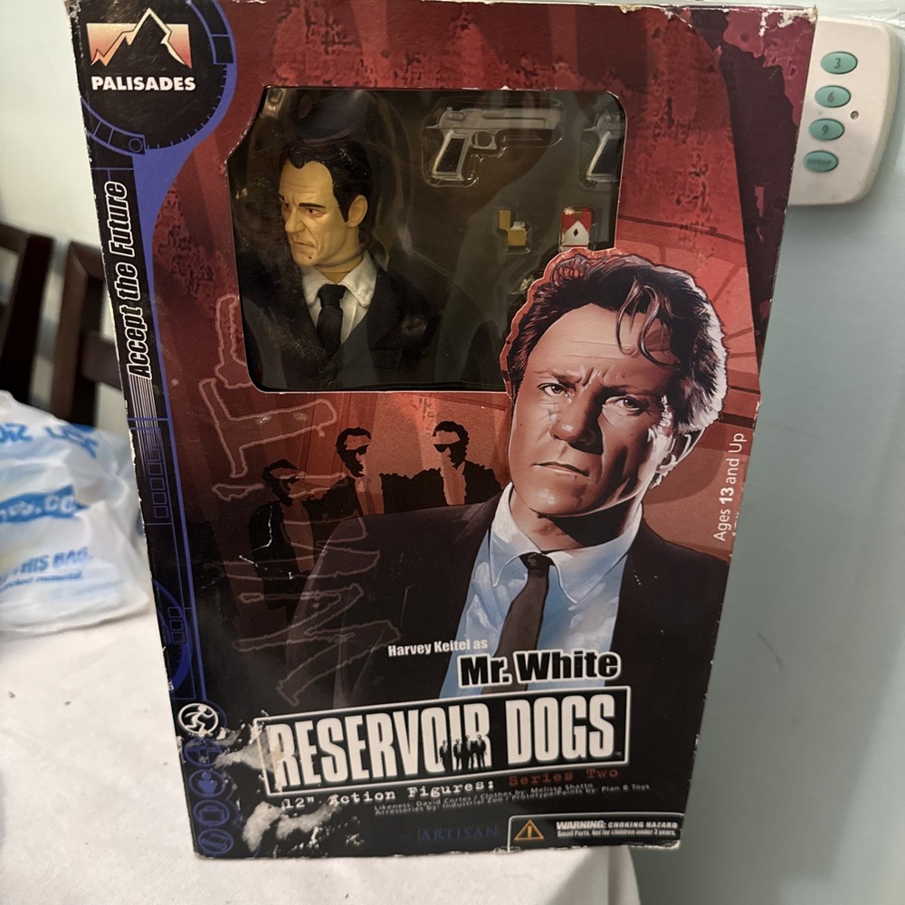 Mr. White Reservoir Dogs MIB 12″ Figure- Quentin Tarantino Movie! Actor Keitel