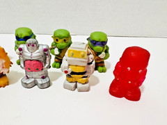 Lot of 10 TMNT Pencil Eraser Toppers Lot