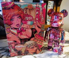 Be@rbrick ROCKIN JELLY BEAN 100% + 400% Set DCON 2025 Exclusive Bearbrick