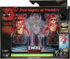 Jazwares Five Nights at Freddy’s Classic Foxy & Withered Foxy Collector Figure
