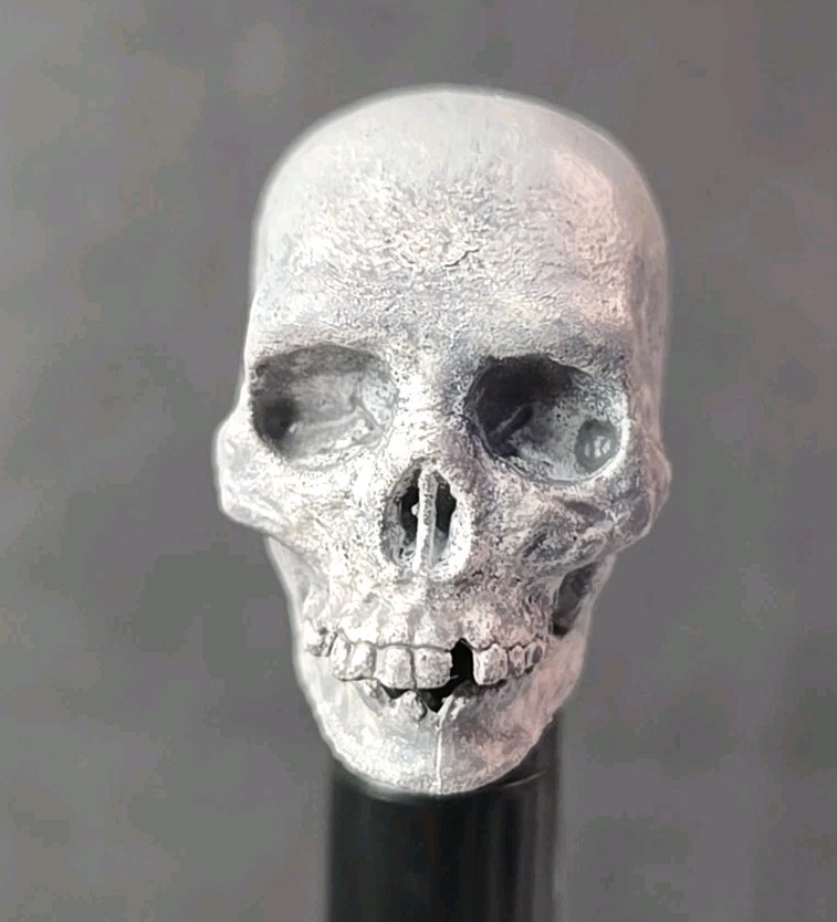 NECA custom fodder Black & White Vincent Price Figure ALT SKULL HEAD Accessory
