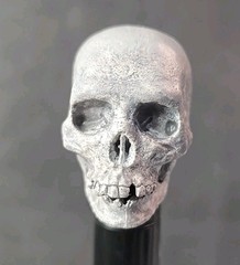 NECA custom fodder Black & White Vincent Price Figure ALT SKULL HEAD Accessory