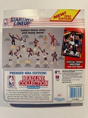 💥🏀 1992 DERRICK COLEMAN Starting Lineup, NJ Nets, NBA, Card & Poster 🏀💥