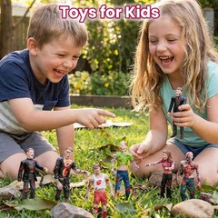 Zombie Action Figures Gift Package – Scary Toys for Boys and Girls – 4 Inches…