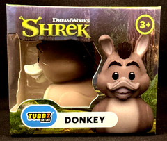 Mini Tubbz – Donkey – Shrek – Dream Works – Rubber Duck – Approx 2″ High