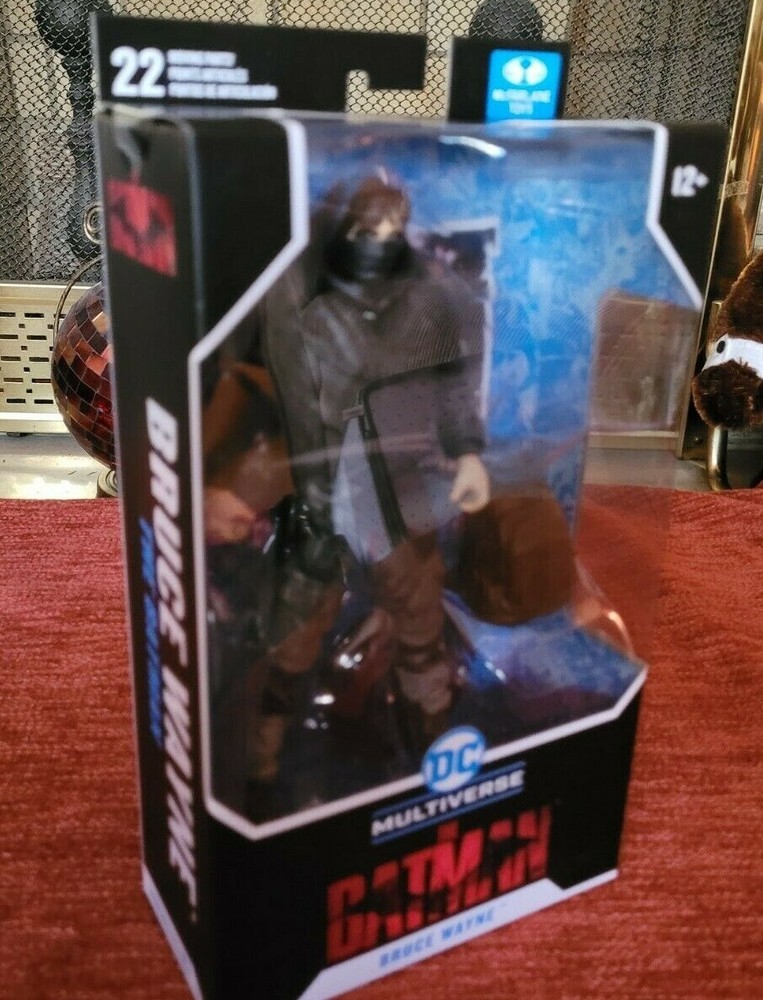 DC The Batman Movie Bruce Wayne Drifter 7-Inch figure. NIB. B3G1 Free!