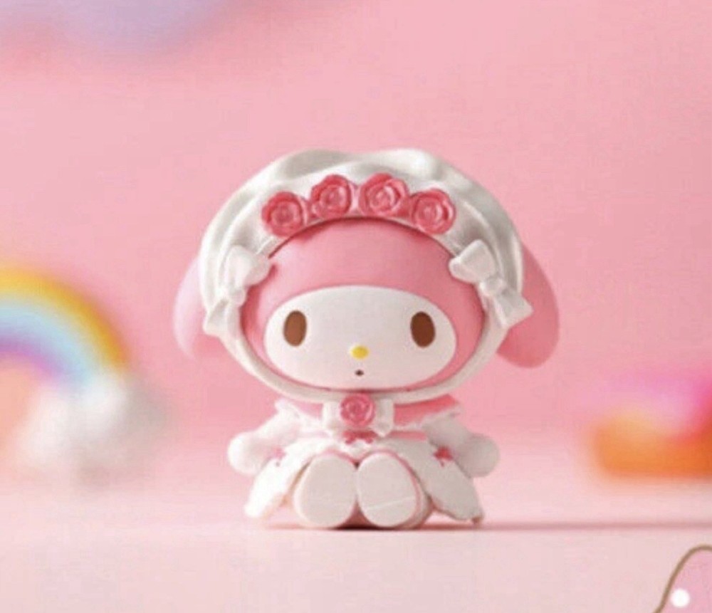 MINISO Sanrio My Melody Secret Forest Tea Party Series White Wedding Dress