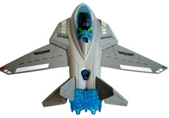 2020 Top Gun Maverick Jet with Missiles Action Figure Complete No Box
