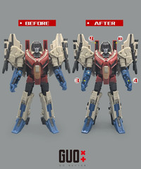 GO BETTER 3D DIY Filler Upgrade Kit For Studio Series One Starscream US