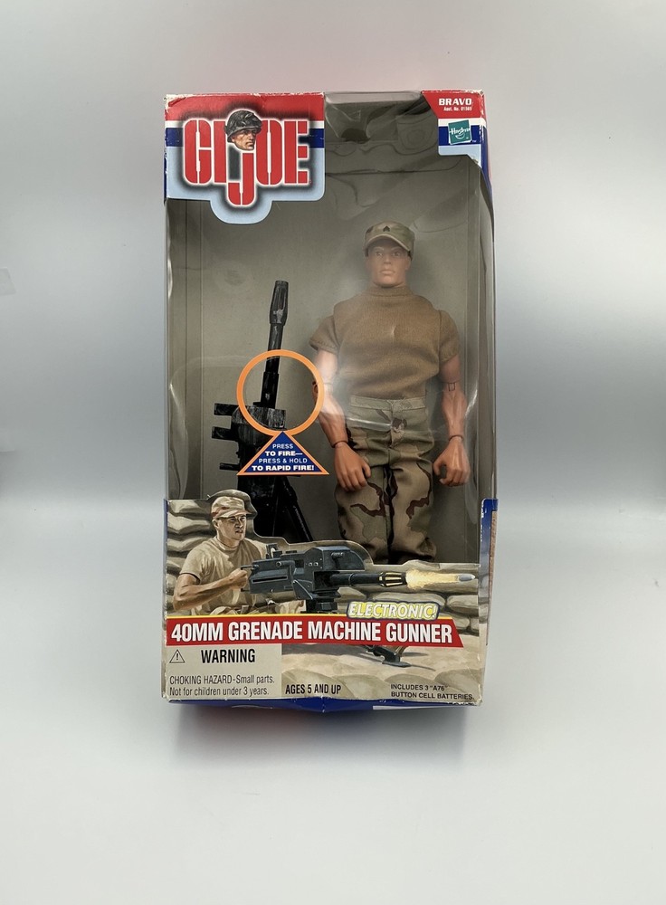G I Joe 40 mm Grenade Machine Gunner