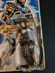 Hasbro G.I. Joe Battle Force 2000 Maverick & Blocker w/ Helmet, Pistol 1987
