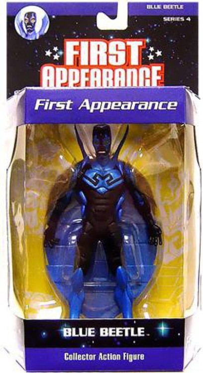 DC Direct First Appearance Series 4 Blue Beetle Action Figure NEW Dmg Pkg