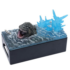 Godzilla -1.0 Box Tissue Case Figure Minus One Sea Ver. Japan 200x130x200mm NEW