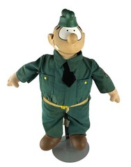 Beetle Bailey Camp Swampy Sargent Orville Snorkel 16″ Plush Doll 2000 Toy Works