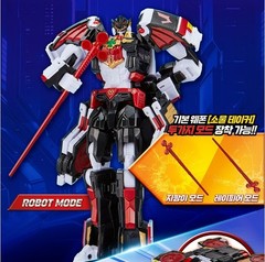 Metal Cardbot W Bloodwing Transforming Robot Van Toy SAMG Korean