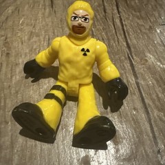 Imaginext netflix bryan cranston Breaking Bad Walter White action figure.