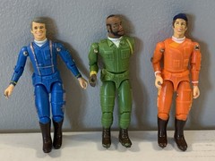 1983 Cannell | A-Team Action Figures Lot | BA, Hannibal Smith, & Mad Murdock