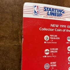 1991 Kenner Starting Lineup MIchael Jordan Special Edition Figure Coin some damg