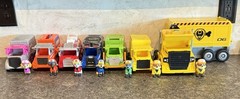Paw Patrol Big Truck Pups Set of 7 -7 Pup Figures & 7 Big Trucks Rigs